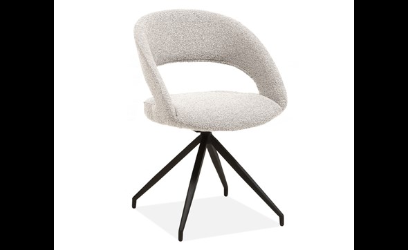 Chaise-Yara-tissu-touch-pearl-Maxfurn