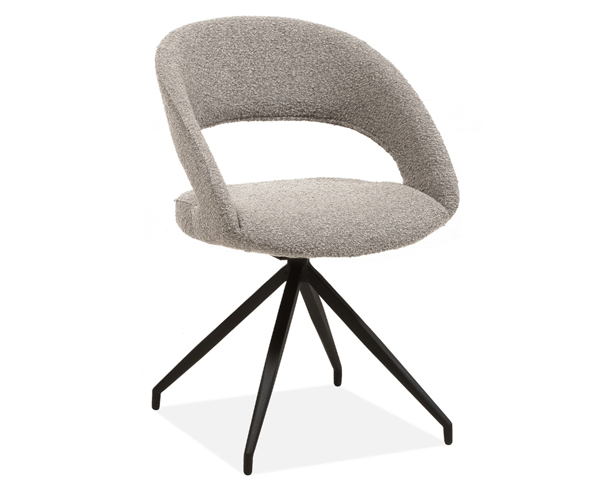 Chaise-Yara-tissu-touch-toffee-Maxfurn