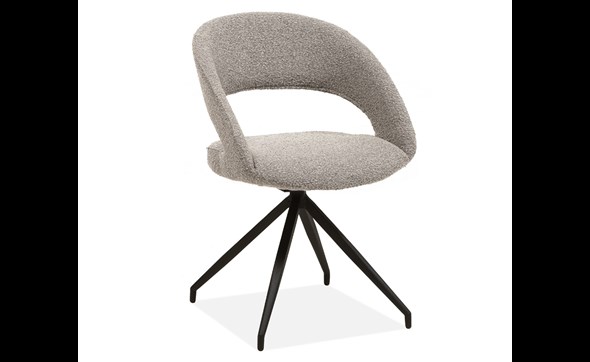 Chaise-Yara-tissu-touch-toffee-Maxfurn