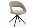 Chaise-Yara-tissu-touch-toffee-Maxfurn