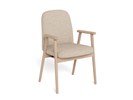Chaise-accoudoirs-Calvin-tissu-cona-beige-pieds-chene-side-Actona