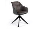 Chaise-accoudoirs-Deco-tissu-simili-cuir-gris-vintage-anthracite-Comodi-Living