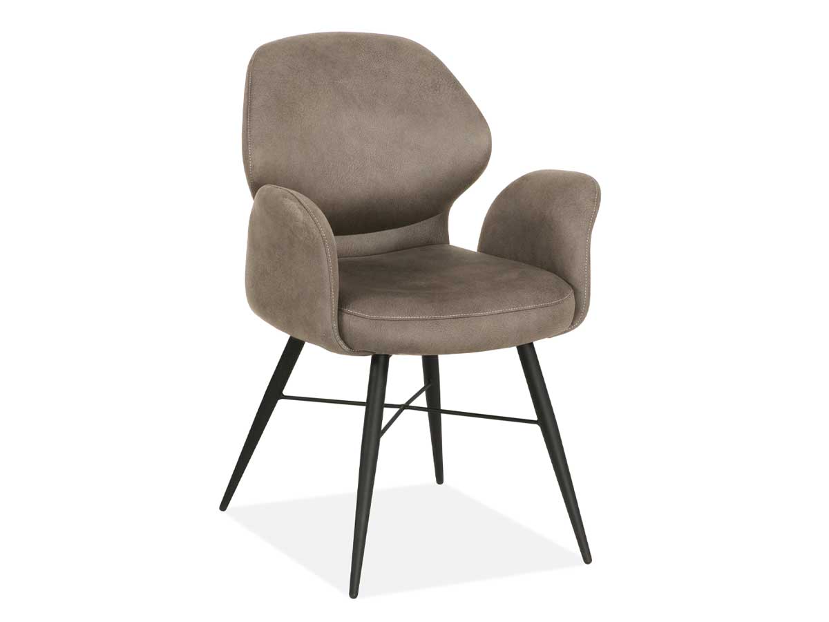 Chaise-accoudoirs-Jamaica-tissu-zorro-clay-01-Maxfurn