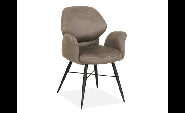 Chaise-accoudoirs-Jamaica-tissu-zorro-clay-01-Maxfurn