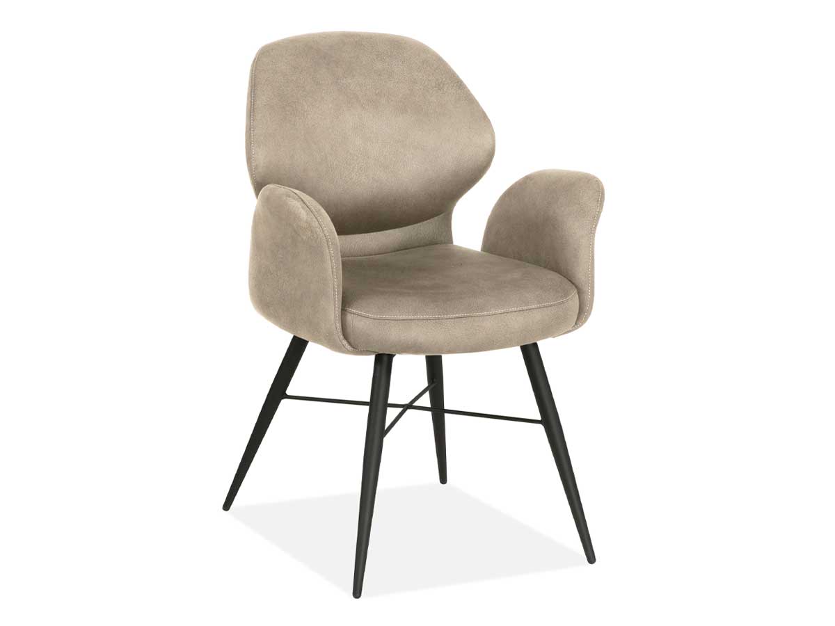 Chaise-accoudoirs-Jamaica-tissu-zorro-sand-01-Maxfurn