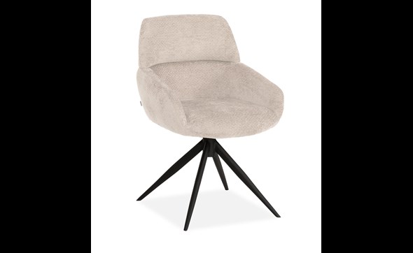 Chaise-accoudoirs-Lake-tissu-natural-side-Maxfurn