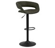 Chaise-bar-Grace-84693-tissu-preston-olive-green-38-pied-metal-noir-00-Actona