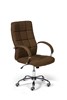 Chaise-bureau-CR-7039-tissu-brun-Decru