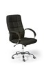 Chaise-bureau-CR-7039-tissu-noir-Decru