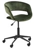Chaise-bureau-Grace-85303-tissu-vic-forest-green-68AC-pied-metal-noir-roulettes-01-Actona