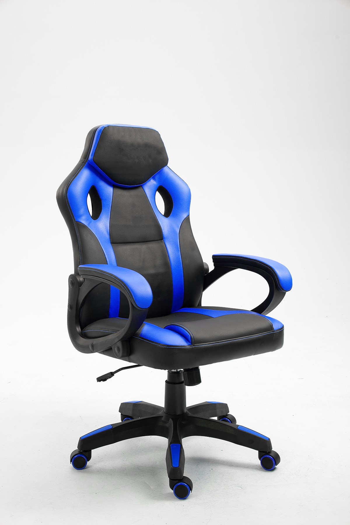 Chaise de bureau Gaming SPIKE 9810 - bleu foncé - Meubles Crack