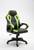 Chaise-bureau-gaming-Spike-9810-5-simili-cuir-vert-noir-01-Rousseau