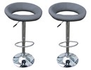 Chaise-de-bar-Berga-5512-4-simili-cuir-gris-Rousseau