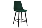 Chaise-de-bar-Boy-5545-1-velours-vert-pieds-noirs-01-Rousseau