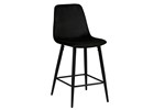 Chaise-de-bar-Boy-5545-2-velours-noir-pieds-noirs-01-Rousseau