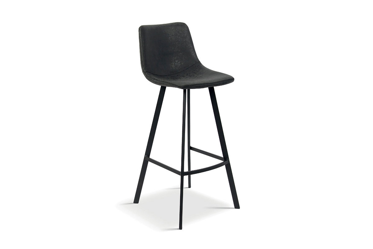 Chaise-de-bar-Ozan-5518-2-simili-cuir-noir-Rousseau