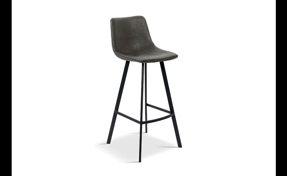 Chaise-de-bar-Ozan-5518-3-simili-cuir-anthracite-Rousseau