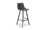 Chaise-de-bar-Ozan-5518-3-simili-cuir-anthracite-Rousseau