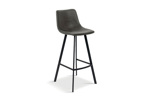 Chaise-de-bar-Ozan-5518-3-simili-cuir-anthracite-Rousseau