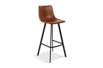 Chaise-de-bar-Ozan-5518-4-simili-cuir-cognac-Rousseau