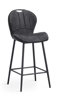 Chaise-de-bar-Sirius-tissu-Brave-anthracite-Comodi-living
