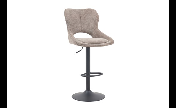 Chaise-de-bar-pivotante-Mori-5660-2-tissu-poivre-01-Rousseau