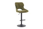 Chaise-de-bar-pivotante-Mori-5660-6-tissu-vert-01-Rousseau