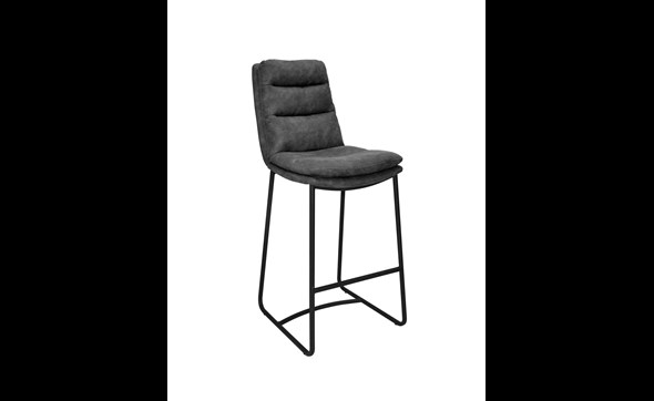 Chaise-de-bar-tabouret-Liv-tissu-Cowboy-anthracite-Comodi-Living