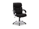 Chaise-de-bureau-9725-3-simili-cuir-noir-Rousseau