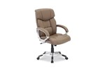 Chaise-de-bureau-9725-4-simili-cuir-taupe-Rousseau-1