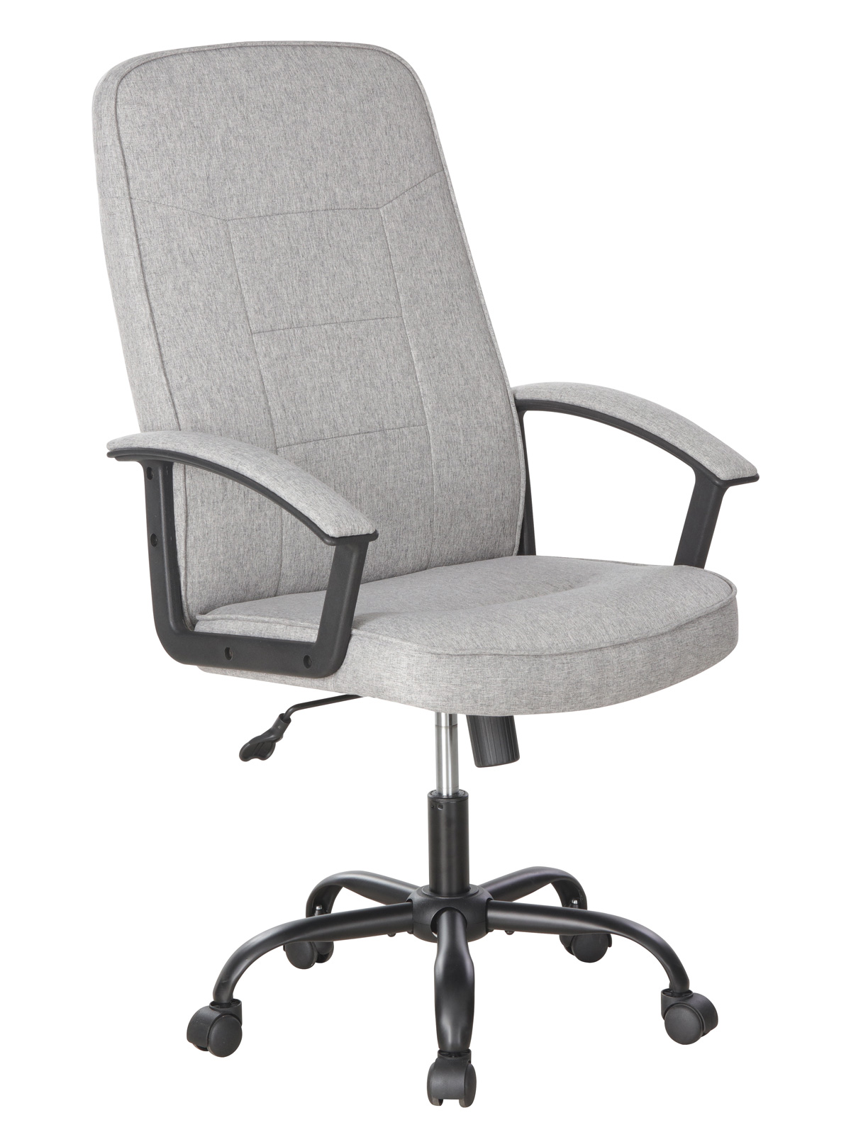 Chaise-de-bureau-Brenda-QZY-2526F-tissu-gris-clair-Comodi-Living
