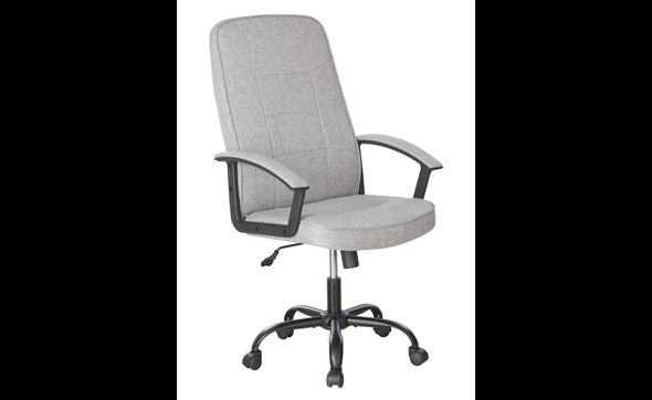 Chaise-de-bureau-Brenda-QZY-2526F-tissu-gris-clair-Comodi-Living
