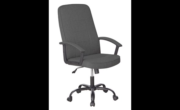 Chaise-de-bureau-Brenda-QZY-2526F-tissu-gris-fonce-Comodi-Living
