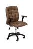 Chaise-de-bureau-CH-360-simili-taupe-Decru