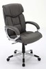Chaise-de-bureau-CH87043-simili-cuir-gris-Decru