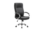 Chaise-de-bureau-CR-7057-simili-cuir-noir-Decru