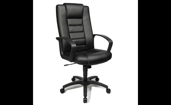 Chaise-de-bureau-Comfort-Point10-7800-D60-FM-noir-Topstar
