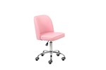 Chaise-de-bureau-Cosy-simli-cuir-rose-AL-Kids