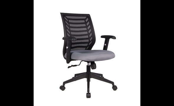 Chaise-de-bureau-Diego-9775-3-tissu-nylon-gris-01-Rousseau