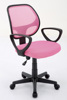 Chaise-de-bureau-Hippa-9741-5-tissu-rose-Rousseaujpg