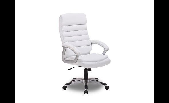 Chaise-de-bureau-Kennedy-9735-2-simili-cuir-blanc-Rousseau