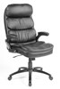 Chaise-de-bureau-Wave-simili-cuir-noir-AL-Kids