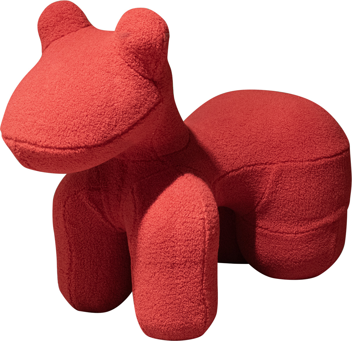 Chaise-enfant-Crackie-chien-tissu-rouge-Comodi-Living