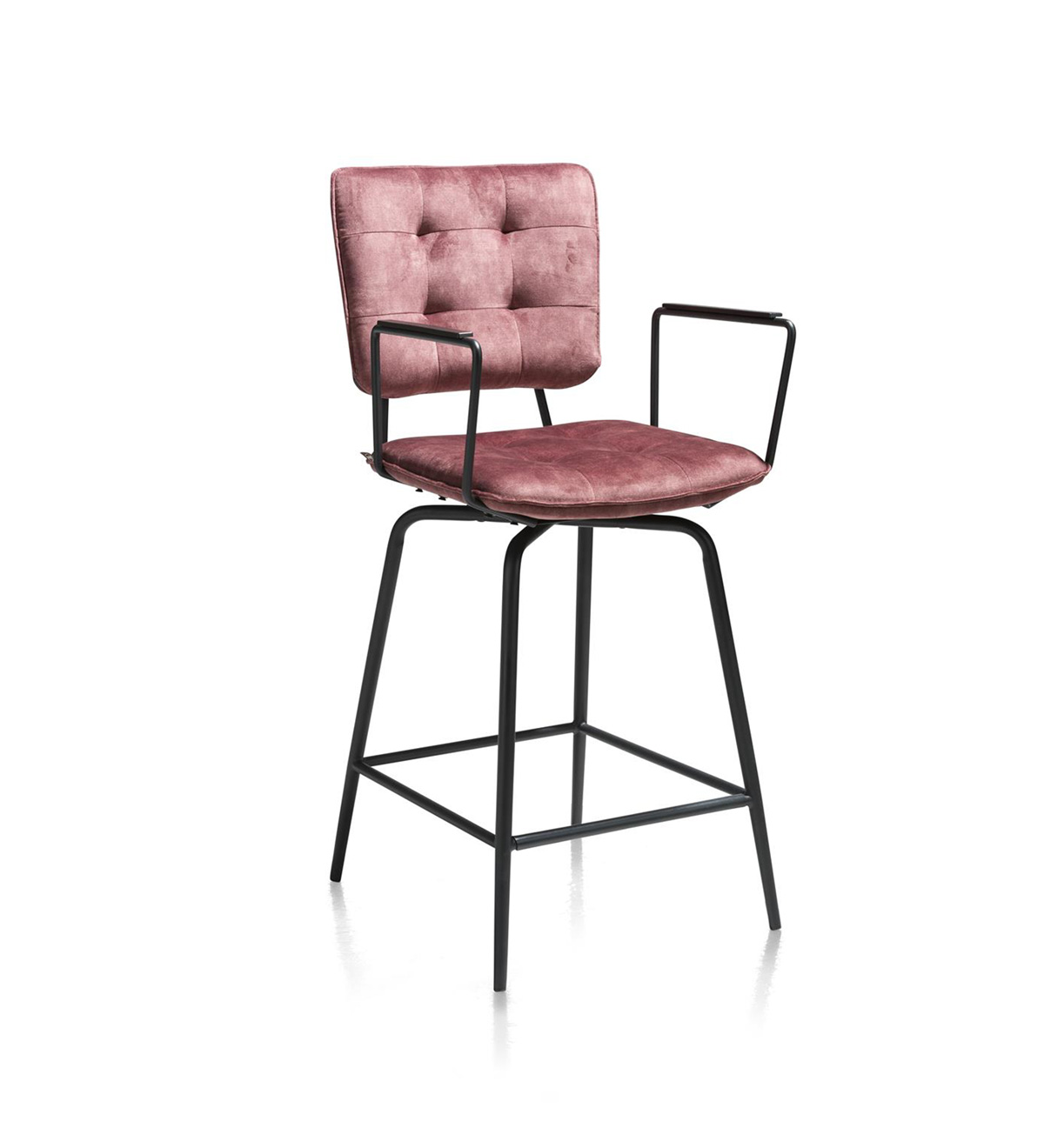 Chaise-haute-accoudoirs-Manou-36690-tissu-Karese-burgundy-01-HendersHazel