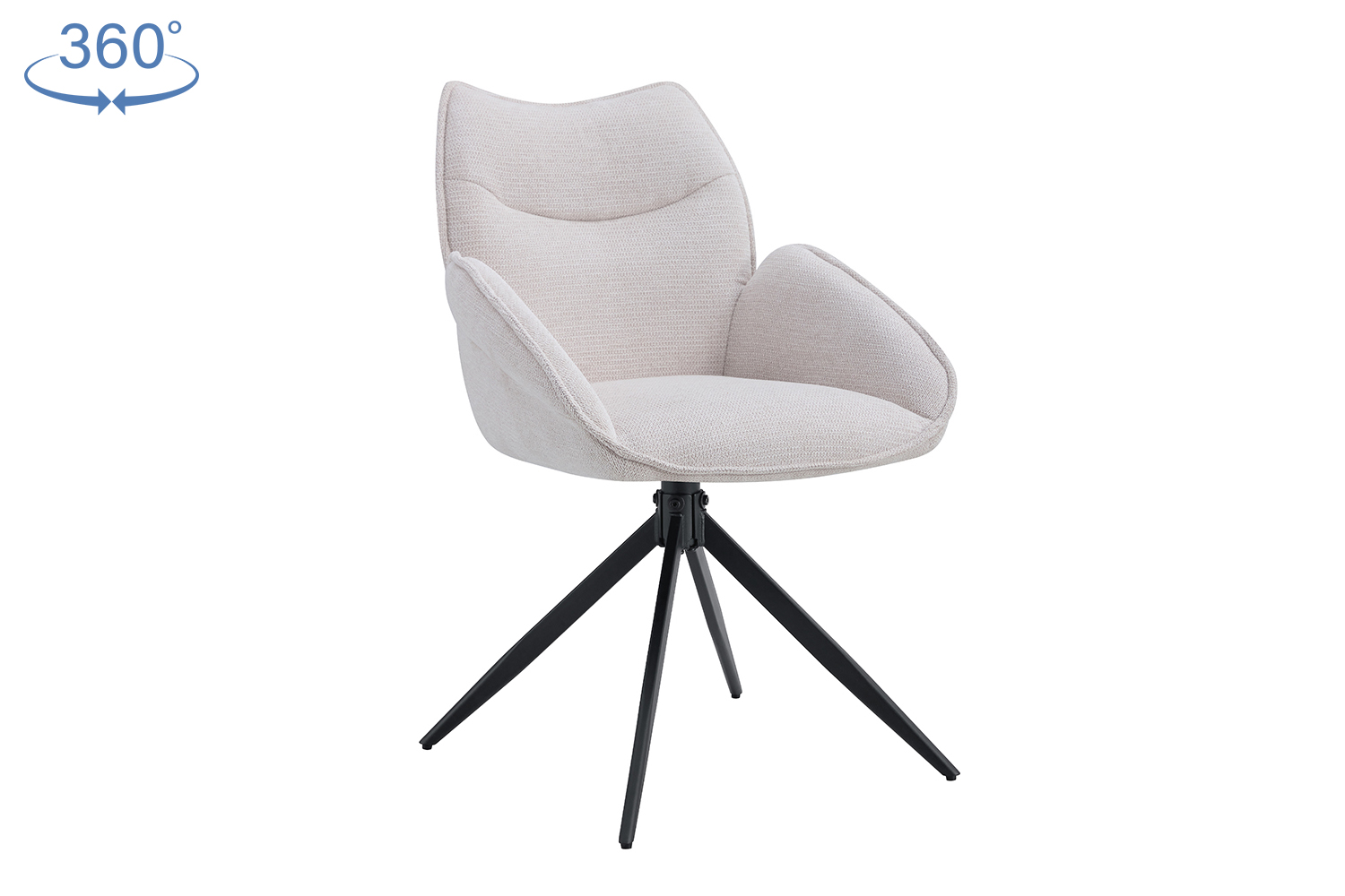 Chaise-pivotante-9215-1-beige-Mahi-persp-Rousseau