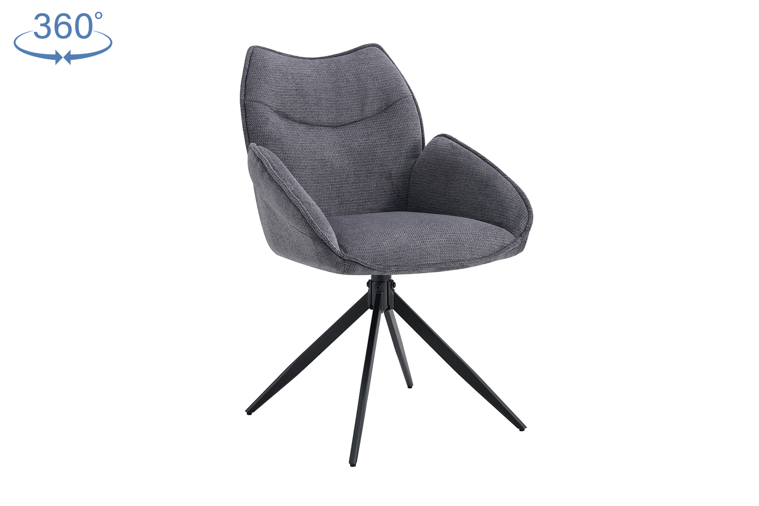 Chaise-pivotante-9215-3-gris-fonce-Mahi-persp-Rousseau