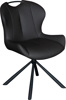 Chaise-pivotante-Ensor-cuir-Firenze-Black-side-Comodi-living