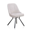 Chaise-poignee-Eefje-tissu-gris-clair-kibo-light-grijs-pieds-metal-noir-29962LGR-Habufa
