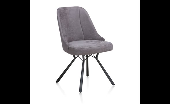 Chaise-poignee-Eefje-tissu-gris-kibo-anthracite-pieds-metal-noir-29962ANT-Habufa