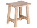 Chaise-tabouret-Amore-bois-massif-natural-Authentic-Orient